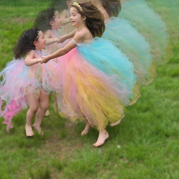 Baby   Toddler Youth Girls tulle tutu dress custom - Picture 3 of 4